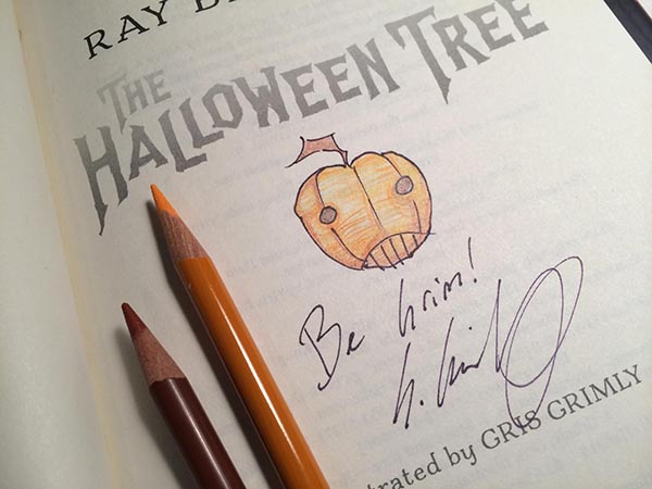 Gris Grimly Illustrates Bradbury's Halloween Tree 2