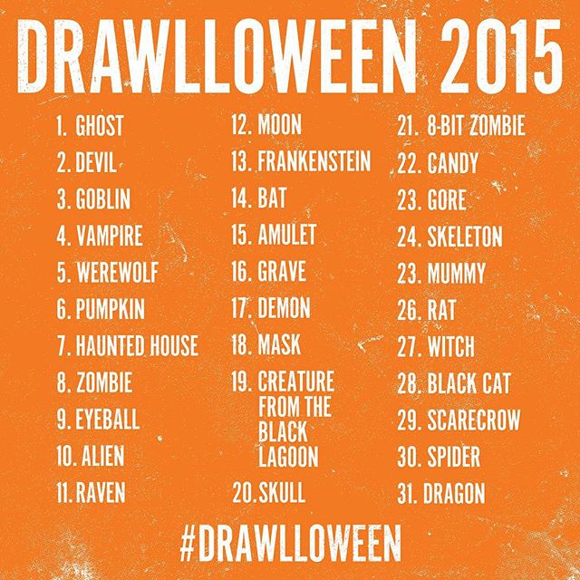 Drawlloween 2015