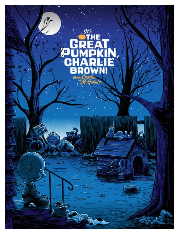 Dark Hall Mansion - It's The Great Pumpking Charlie Brown 01
