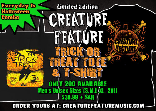 Creature Feature Trick or Treat Bag & T-Shirt 2016