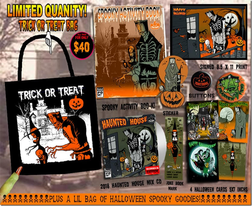 Toxic Toons Trick or Treat Bag 2018